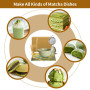 7 pièces Kit matcha,un fouet à matcha,une passoire à thé matcha, un bol à matcha, un fouet à thé, un torchon et une cuillère à m