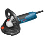 Bosch Professional ponceuse à béton GBR 15 CAG (avec meule assiette diamantée 125 mm, 3 couronnes à brosses de rechange, clé à e