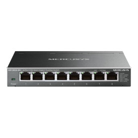 Mercusys MS108GS-M2 Switch 2.5 Gigabit 8 Ports 2.5Gbps, Ethernet, RJ45, Metal Case, Plug and Play, 2.5G NAS, 2.5G Server, Gaming