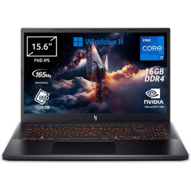 acer Nitro V 15 (ANV15-51-5678) PC Portable Gamer 15,6" Full HD | NVIDIA GeForce RTX 5060 | Intel Core i7-13620H | 16 Go RAM DDR