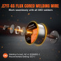 FEIFANKE Fil Fourré Sans Gaz 0.9MM, Bobine Fil Fourré 3KG- E71T-GS General Purpose MIG MAG Welding Wire Reel D100 for Welding Ma