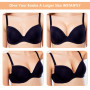 WLLHYF Lot De 2 Paires De Coussinets De Soutien Gorge Inserts De Soutien Gorge Triangulaires Respirants Couleur Peau Rembourrage