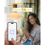 GreenSun Prise Connectée APP EWELink - Prise Connectée 16A Type F ProgrammateurPrise Electrique PriseConnectée AlexaPrise Progra