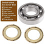 40 Pièces 608ZZ Roulements à Billes Miniatures à Rainure,8x22x7 mm Durable Roulement a Bille,Acier au Carbone Métal Bearings pou