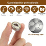 40 Pièces 608ZZ Roulements à Billes Miniatures à Rainure,8x22x7 mm Durable Roulement a Bille,Acier au Carbone Métal Bearings pou