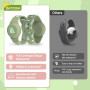 1pc Bracelet étanche et 1pc Pendentif Coque de Protection pour Apple Airtag, Enfants Apple Airtag IP53 Protection Anti - Perte G
