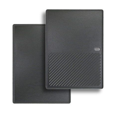 GFTIME 43CM X 32CM Plancha de Plaque Cuisson pour Landmann Triton 3 et 4 Bruleurs, Enders Boston 4, Enders Monroe PRO 4, Gas Gri