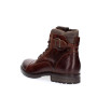 JACK & JONES Jfwalbany Leather Brown Stone Sts, Biker Boots Homme