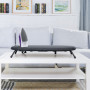 Duwee Table à Repasser Pliable, Housse résistante à la Chaleur avec Housse rembourrée épaisse, 32 x 82 cm