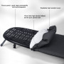 Duwee Table à Repasser Pliable, Housse résistante à la Chaleur avec Housse rembourrée épaisse, 32 x 82 cm
