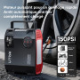 UTRAI 8000A Booster Batterie Voiture, 27000mAh Demarreur Batterie Voiture avec 1600 Lumens LED, Gonfleur, Sortie CC 160 W, 18W C