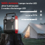 UTRAI 8000A Booster Batterie Voiture, 27000mAh Demarreur Batterie Voiture avec 1600 Lumens LED, Gonfleur, Sortie CC 160 W, 18W C