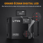 UTRAI 8000A Booster Batterie Voiture, 27000mAh Demarreur Batterie Voiture avec 1600 Lumens LED, Gonfleur, Sortie CC 160 W, 18W C