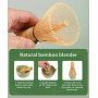 Ouxayapl Matcha kit Débutant - Coffret Vert 6 Pièces : Bol à Matcha, Fouet (Chasen), Support, Cuillère, Filtre, Chashaku- Pour P