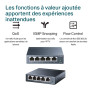 TP-Link Switch Ethernet Gigabit 5 Ports RJ45 Metallique 10/100/1000 Mbps, IGMP Snooping, Switch RJ45 idéal pour étendre Le résea