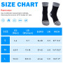 BBXWANG Unisexe Chaussettes Imperméables