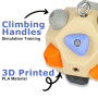 APXEL Balle d'escalade, Outil D'Entraînement des Doigts pour Grimpeurs, Outil Boulder Portable, DIY Grimpeur Idéal Cadeau Grimpe