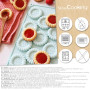 ScrapCooking - Moule Silicone 11 Tartelettes - Moule Biscuits - Apte Four & Congélateur - Pâtisserie Gâteau Enfant - Ustensile S