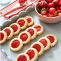 ScrapCooking - Moule Silicone 11 Tartelettes - Moule Biscuits - Apte Four & Congélateur - Pâtisserie Gâteau Enfant - Ustensile S