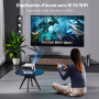 Videoprojecteur 2025 avec App Intégrée - Wielio Projecteur Portable Full HD 1080P 650ANSI, Retroprojecteur Supporté 4K WiFi Blue
