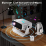 Videoprojecteur 2025 avec App Intégrée - Wielio Projecteur Portable Full HD 1080P 650ANSI, Retroprojecteur Supporté 4K WiFi Blue