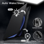 JETech Coque Rotatif pour Samsung Galaxy Tab S10 Lite/S10 FE/S9 FE 10,9 Pouces/S9 11 Pouces avec S Pen Porte-Stylet, Étui Housse