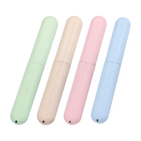 HDGSAFD Boîte À Brosse À Dents Unie, Boîte À Brosse À Dents De Voyage Pratique, Boîte De Rangement pour Petites Pièces, Boîte À 