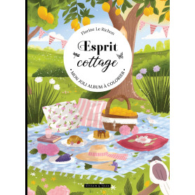 Esprit cottage - Mon joli album à colorier
