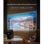 TCL A1s Videoprojecteur 4K Supporte, 2X Audio Dolby 8 W, Natif 1080P, 600 ISO Lumens, Netflix Certifié, Smart Google TV intégrée