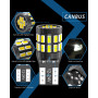 KATUR 194 W5W 168 T10 LED CANBUS sans Erreur LED 6000K Blanc xénon Ampoule 30-SMD 3014 12-24V Remplacement Lumière de Plaque d'i