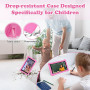 SANNUO Tablette Enfants 7 Pouces Android Tablette Éducative Enfant avec Écran HD, 8Go RAM+64Go ROM(TF 256Go), Contrôle Parental,