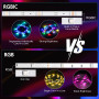 RGB+IC Ruban LED 1M Bande Led Strip avec APP et Télécommand 5V Dimmable Multicolore Bande lumineuse, Musique Synchroniser, USB L