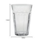 Duralex Picardie Lot de 6 verres, verre clair, transparent, 360ml
