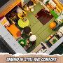 LUMIBRICKS Magasin de Disques Éclairé - Kit de Construction Modular Multi-Forme Street Fusion City Town Audio Shop 1980 Pièces p
