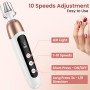 Set de manucure/pédicure, Kit Manucure Pedicure Sans Fil, Ponceuse pour Ongles Professionnel avec Batterie, Kit de Soin des Ongl