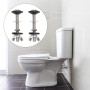 Hsthe Sea 2 Pcs Toilette Split Réservoir d'Eau Vis de Fixation Accessoires Assis Connexion Installation