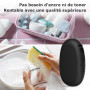 SUPVAN E10 Étiqueteuse inclut 3 Étiquettes Thermiques Étanches Autocollantes Longues (15 mm x 6 m), Noir