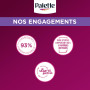 Palette - Intensive - Coloration Permanente Cheveux - Crème Soin - Couvre 100% des Cheveux Blancs - Intensité couleur longue dur