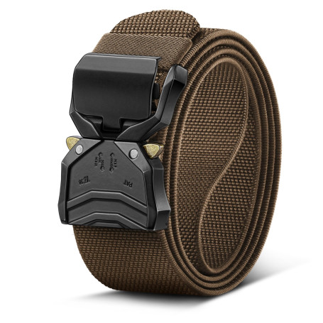 BULLIANT Ceintures Homme,Ceinture Tactique Web Ajustable Élasticité Ajustement Rapide Détachement pour Extérieur Service,Taillab