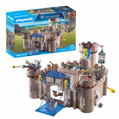 Playmobil 71642 Citadelle des Chevaliers - Novelmore - Comprenant Trois Chevaliers et de Nombreux Accessoires pour des batailles