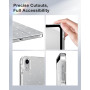 MoKo Coque pour iPad (A16) 11e Génération 11 Pouces 2025/iPad 10e Gén 10,9" 2022, Étui Scintillant, Housse avec Coque Arrière en