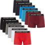 ANTONIO ROSSI (lot de 12) boxers ajustés pour hommes - Boxers pour hommes avec ceinture élastique