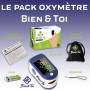 Oxymetre de doigt professionnel/écran à LED/saturometre de pouls/moniteur de fréquence cardiaque électronique/saturation en oxyg