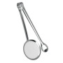 Metaltex 204104010 Pince & Ecumoire à Frire, INOX, Argent, 27 x 27 x 5 cm