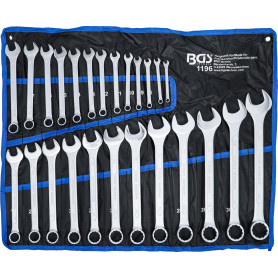 BGS 1196 - Jeu de clés mixtes - 6-32 mm - 25 pièces