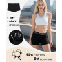 Levao Boxer Femme Coton Culotte Femme Coton Shorty Shorts Caleçons Femmes Anti Frottement sous Vetements Confortable Respirant P