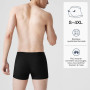 Fullluwaa - Lot de 10 Boxers Homme Coton, Confortable et Doux - Ajustés, Ceinture Élastique Ultra - Souple