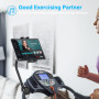 woleyi Support Tablette pour Poussette Fauteuil Roulant Bateau Vélo avec Col de Cygne, Support Tablette Guidon Tube Pôle pour iP