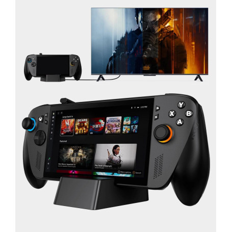 SiWiQU 5-en-1 TV Dock pour ROG pour Xbox Ally / Ally X (2025) Seulement, Station d'accueil Portable Chargeur avec 4K@144Hz 2.1/E