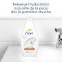 DOVE - Gel Douche - Essentiel Cocooning - Nettoie en douceur et adoucit la peau - Testé dermatologiquement - 0% Sulfate (lot pro